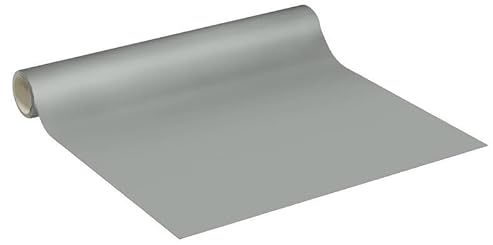 Adhesivo impermeable vinilo rollo para cocina, armario, puerta, adhesivo de pared, 60 x 200 cm, color gris claro