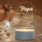 Niyewsor Regalo Padre, Regalos para Papá Luz Nocturna, Regalo Originales Padre, Regalo Padre Cumpleaños, Navidad Dia del Padre Regalos para Papá de la Hija Hijo