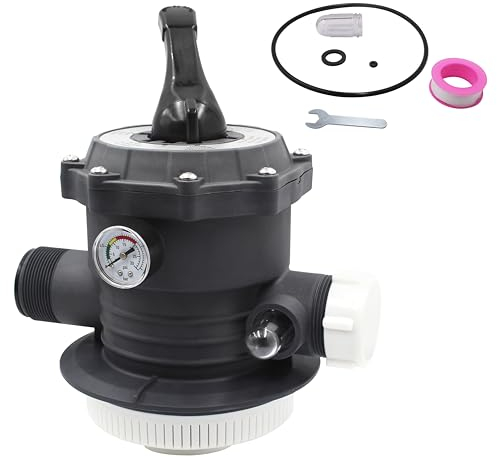 11496 6-Wege-Ventil Ersatz für Intex 14 und 16 Zoll Sandfilterpumpe 26647EG,26651EG