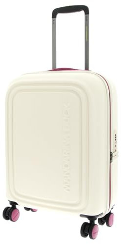 Mandarina Duck LOGODUCK + Trolley Cabin, Frullato al lampone, Linea iconica policarbonato