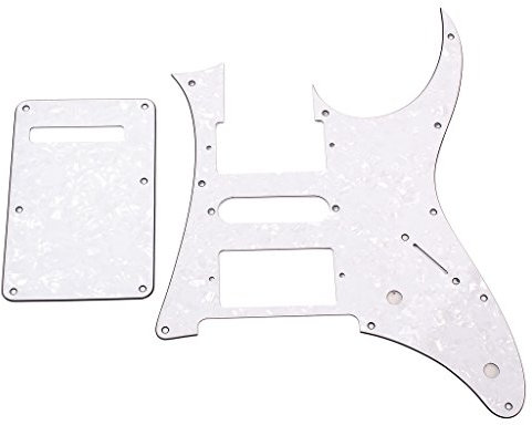 Perfeclan 4-lagiges HSH Pickguard Schutzblech mit Rückplatte für RG350 IBANZE E-Gitarre