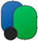 Toile de fond verte pour photographie, écran vert double face et écran bleu, toile de fond pliable et réversible 2 en 1 pour photographie, vidéos YouTube et diffusion en direct (1,5 x 2 m)