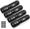 Lighting EVER Lepro Lampe Torche L8000 Puissante, Lampe de Poche Zoomable Étanche IPX4, 3 AAA Piles Compris, LED Militaire en Aluminium pour Camping, Randonnée, Urgences, Lot de 4