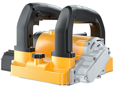 Raboteuse murale électrique, raboteuse électrique, raboteuse manuelle électrique 1500 W, 1000 à 4500 tr/min, outil électrique for béton mural, raboteuse grossière, pelle à béton, raboteuse