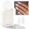 Modelones Nagellack Gelee-Weiß 15 ML, Schnelltrocknend Langanhaltend für DIY Salon, Maniküre Geschenk