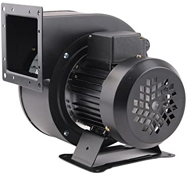 Motor de aire centrífugo, ventilador de piso, Ventilador de aire comercial Extractor de polvo centrífugo AC 220 380 120W 140W 330W Ventilador de aire de refrigeración industrial para el hogar, tallere