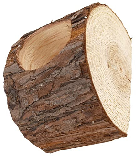 BCOATH Pot De Fleurs Bois Rustique Jardinière Créative pour Plantes Succulentes Pot De Fleurs pour Maison Et Bureau