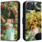 CAXKJE Lederhülle für iPhone 16 Pro Max Personalisierte Handy Hülle,mit Eigenem Foto Bild Text Individuelle Schutzhülle,Leder Flip Case Schutzhülle Stoßfest Hülle -SAMHD-Black