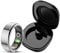 Smart Ring Android Smartringe für Herren Damen Fitness Tracker Ring Schlaftracker Smartring Fitnessring Schrittzähler Fitnesstracker IOS Herzfrequenz Pulsmesser Sport Gesundheitsring Schwarz Rosegold