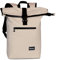 Bench Hydro Rolltop Rucksack Damen & Herren, Daypack, Backpack, 47/56 x 38 x 13 cm, 20 L Volumen, natur