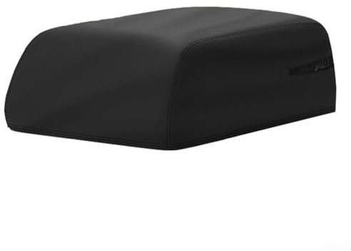 Staubschutz für Außen-Klimaanlagen, für Wohnmobil, Auto, LKW, AC-Einheit, mit verstellbaren Schnallen, wetterbeständig, 420D Oxford-Stoff, schwarz (74 x 70 x 36 cm)