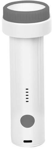 AURIVEE Pompe à Vide Portable 6.0 kPa sans Fil, Pompe de Compression Rechargeable USB pour Sacs de Rangement Sous Vide Vêtements, Couettes & Literie (Sacs Non Inclus)