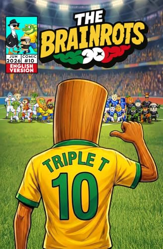 THE BRAINROTS #10 - Issue Ten [English Version] - The Comic with the Italian Brainrot Characters [Brainrot Cup Story 3/3]: 3 Complete Comic Stories in ... Brainrot characters [ English Version ])