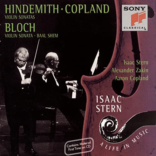 Hindemith, Copland: Violin Sonatas / Bloch: Violin Sonata; Baal shem