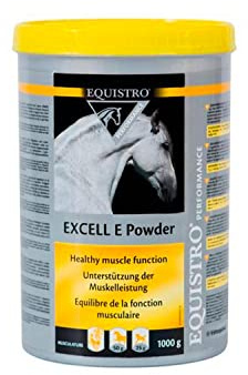 EQUISTRO® Excell E | Ergänzungsfuttermittel für Pferde | Unterstützung der Muskelfunktion | Hilft bei muskulärer Überanstrengung und Verspannung | 1000 kg
