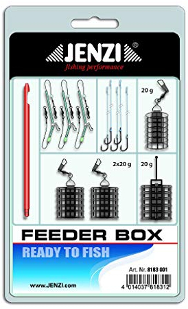 Jenzi Grundangeln Set Feeder Box