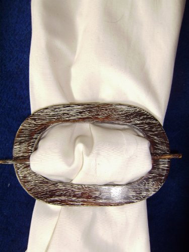 luance Raffhalter oval braun marmoriert 1 STK