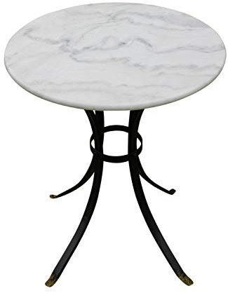 Marble Top Bistro Table - Ideal for the Patio, Garden or Indoors