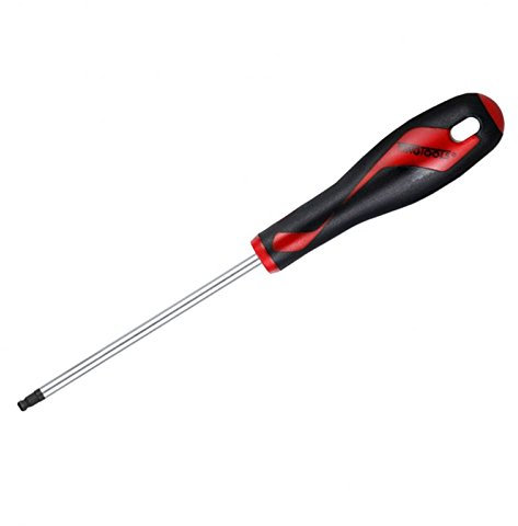 Teng 4mm x 150mm Ball Pointed Hex Screwdriver Black Allen Key Tip MD7040HBN