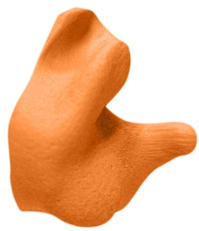 Radians CEP001-O CEP001-0 Custom Molded Earplugs, Orange