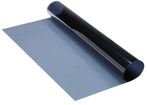Foliatec Scheibentönungsfolie Tönungsfolie für Autoscheiben, Midnight Light, 76 x 300 cm, mit ABG, 65% Verdunkelung
