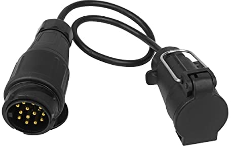LAS 10012-Cavo Adattatore con Spina 13 Poli su Presa 7-Poli, 40 cm