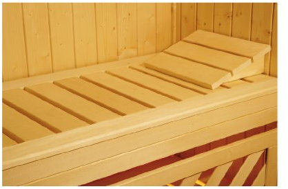 Weka Saunaliege 2 für Saunabreite ab 244 cm