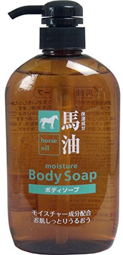 Kumano fat horse oil body soap 600ml *AF27*