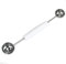 Chef Craft 20974 Double Sided Stainless Steel Melon Baller, White