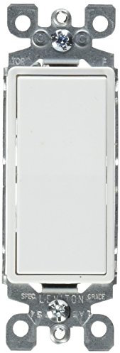 Leviton 5611 – 2 WS 15 A Decora unipolare Interruttore Luminoso con pavimento