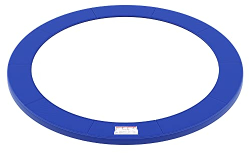 SONGMICS Trampolin Randabdeckung, Federabdeckung in Standardgröße für 366 cm Trampoline, Ø 366 cm, 30 cm breit, UV-resistent, reißfestes Trampolinzubehör, Randschutz, blau STP12FT