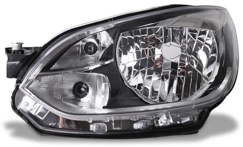 Headlights Volkswagen Up from 01/2012 Chrome Background, Left