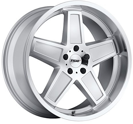TSW CAMBER Silberrad mit Lackierung (18 x 8,5 Zoll / 5 x 112 mm, 43 mm Offset)