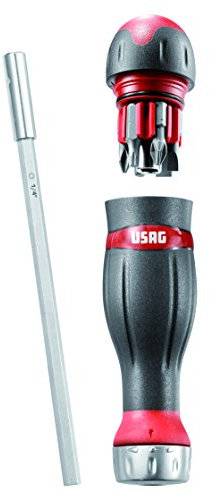 USAG U03330042 - 333 K/S8 - COMBIDRIVE Sortiment mit Bohreinsatz-Box (8 Teile)