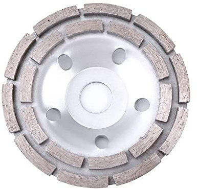 YWBL-WH Grinding Disc,115/125/180mm Diamond Double Row Grinding Disc Brick Concrete Cut for Angle Grinder(125mm), diamonds