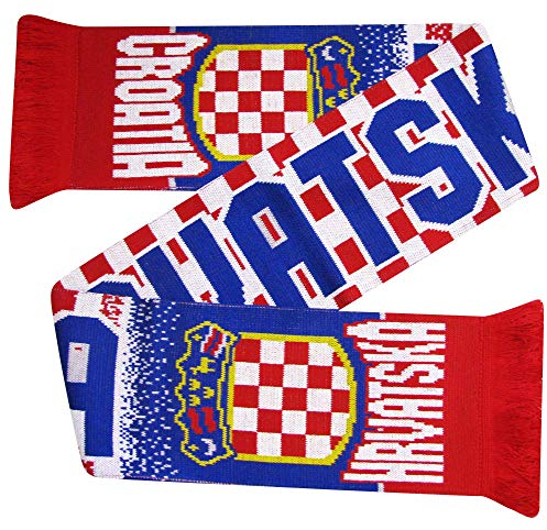 Croatia (Hrvatska) Football World Cup Fans Scarf (100% Acrylic)
