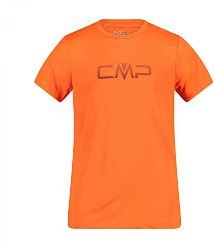 CMP T Shirt Kinder Piquet T-Shirt Sport Outdoor | schneller Feuchtigkeitstransport, atmungsaktives Material, geruchshemmende Behandlung, leichtes Tragegefühl