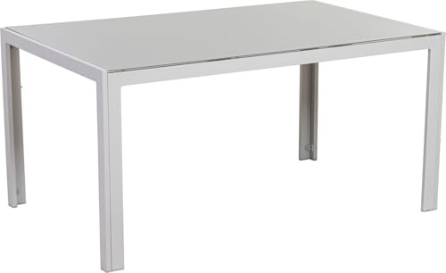 TrendLine Glastisch Manhatten 150 x 95 x 74 cm Tische