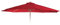Mendler Ersatz-Bezug für Sonnenschirm Florida, Sonnenschirmbezug Ersatzbezug, Ø 3,5m Polyester 8 Streben - Bordeaux
