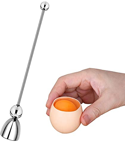 Egg Cutter Topper, Coupe-Coquille, Toqueur à Œufs En Acier Inoxydable, Coupe-Œuf, Outil De Cuisine En Acier Inoxydable, pour Oeufs Durs Et Mous