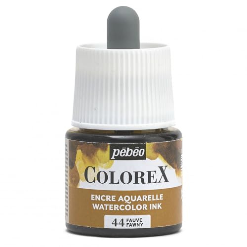 Pébéo Colorex-Tinte, 45 ml, Hellbraun – 45 ml – Hellbraun