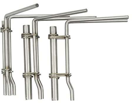 Skyverty 3-Teiliges Hydraulisches U-Cup-Dichtungs-Twistor-Installationswerkzeug-Kit für die Installation Von Internen Flexiblen Dichtungen