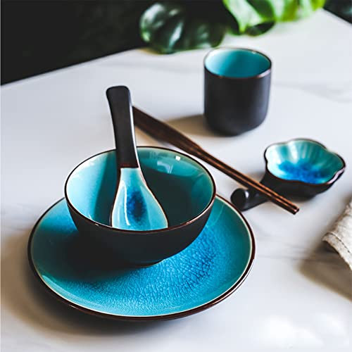 Juego de vajilla de Porcelana, 20 Piezas