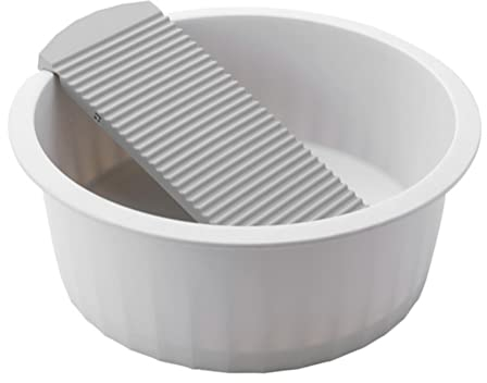 STOBOK 1 Juego Escurridor De Ropa Tablas De Lavar La Ropa Interior Lavabo De Cara Tabla De Lavar para Lavar Ropa De Bebe Lavado De Plastico Fregadero Páginas Viajar Cubo De Lavado Biberón