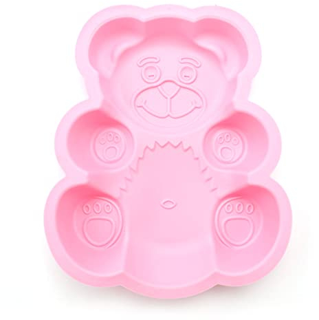DOITOOL Bärchen Silikonform Für Fondant Und Schokolade Backform Diy Kuchen Dekoration Süßigkeiten Mold Für Kreative Tortendekoration Und Desserts Wiederverwendbar Und Antihaftbeschichtet