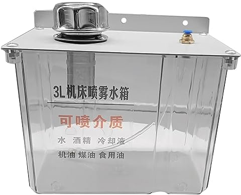 Graootoly 3L CNC Schmierung Wasser Box mit Filter Drehmaschine Fräsen Bohrer Graviermaschine Öltank Kühlung Sprüher Ersatzteile Teile