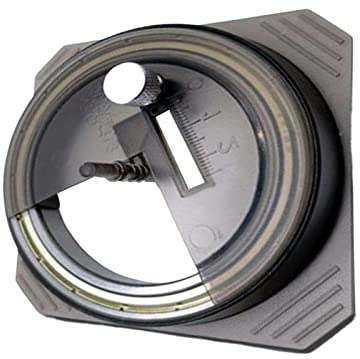ZEZEFUFU 1 Stück Einstellbare Präzision Kreisschneider Machen Handwerk Werkzeuge für 1-50mm Runde Aufkleber für Gundam Modellbau DIY Werkzeug