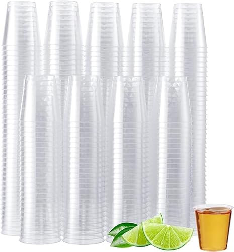 Generico 1000 Bicchieri in plastica 350 cc, altissima qualità, ideale per Acqua, Birra, Bevande, Cocktail, MilkShake, Frullati