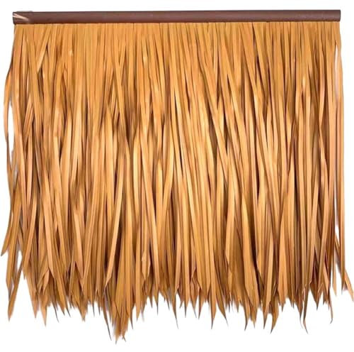 Zghhc Techo De Paja Artificial, Simulación De Paja, Decoración De Hierba Falsa, Adorno De Techo De Pabellón, Rollo De Paja De Palma
