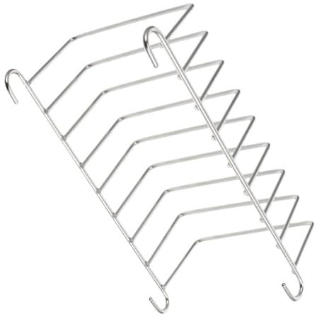 Cabilock Air Fryer Rack Square Tower Accessories Stainless Steel Grilling Rack for